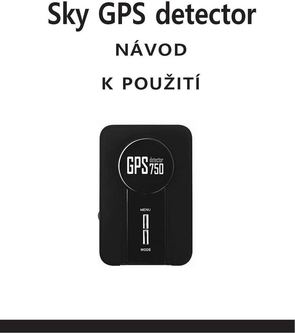 NÁVOD K