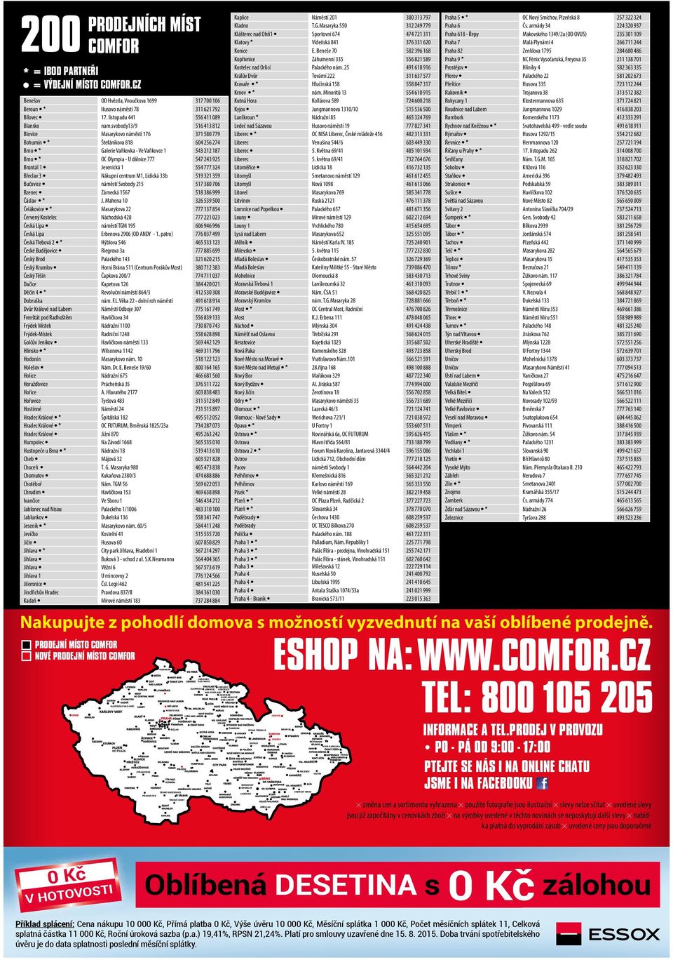 listopadu 441 556 411 089 Blansko nam.