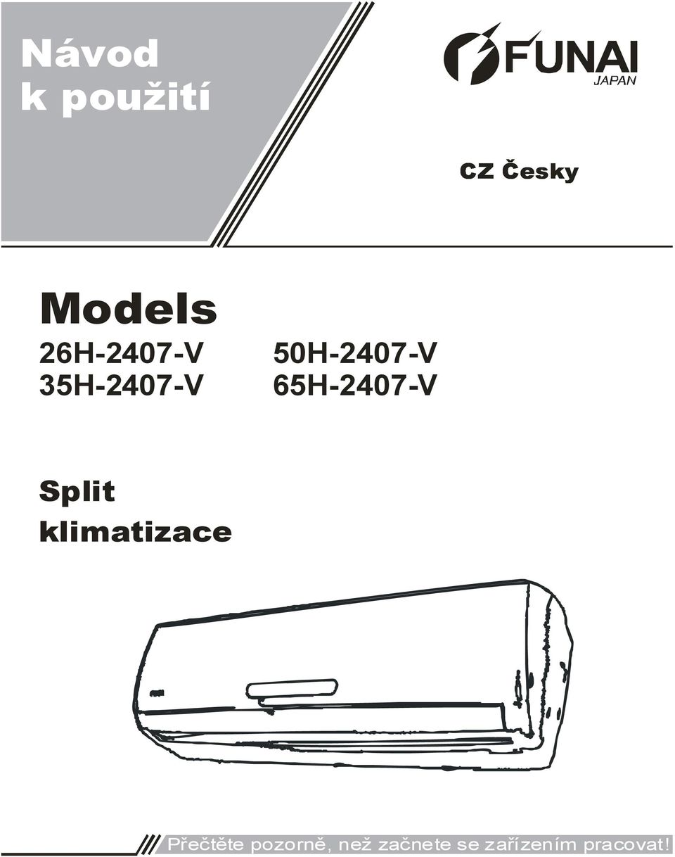 65H-2407-V Split klimatizace