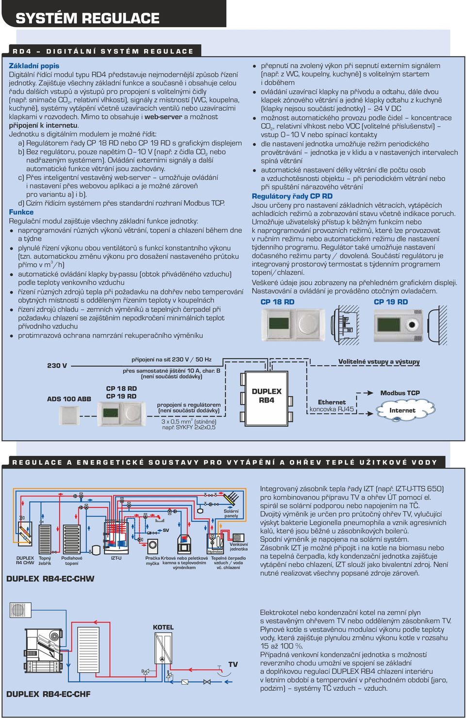 snímače CO, relativní vlhkoi), signály z mínoí (, koupelna, kuchyně), syémy vytápění včetně uzavíracích ventilů nebo uzavíracími klapkami v rozvodech.