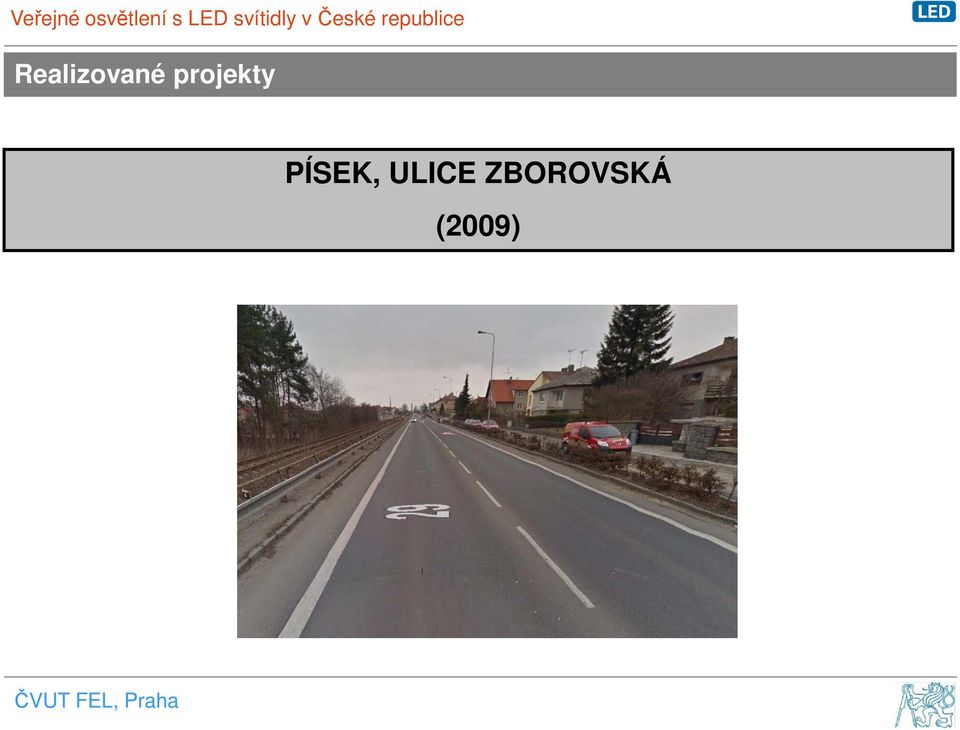 PÍSEK, ULICE