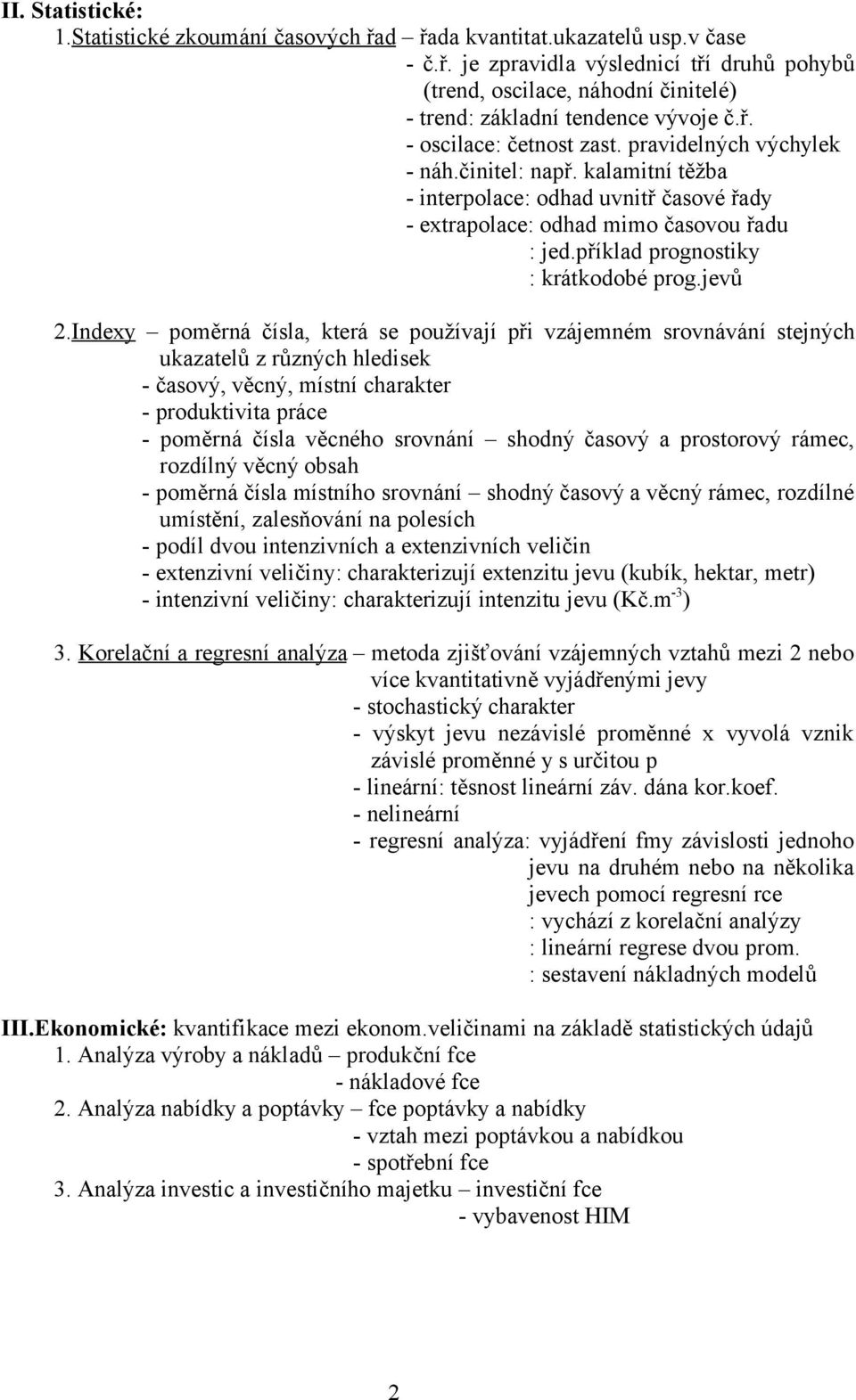 příklad prognostiky : krátkodobé prog.jevů 2.