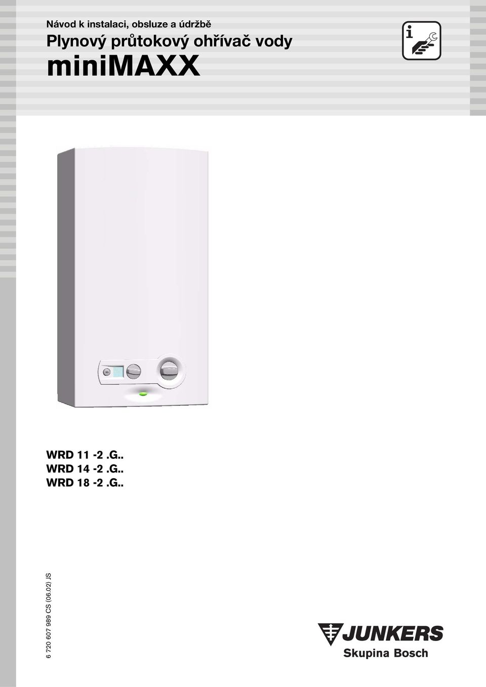 Plynový průtokový ohřívač vody minimaxx - PDF Free Download