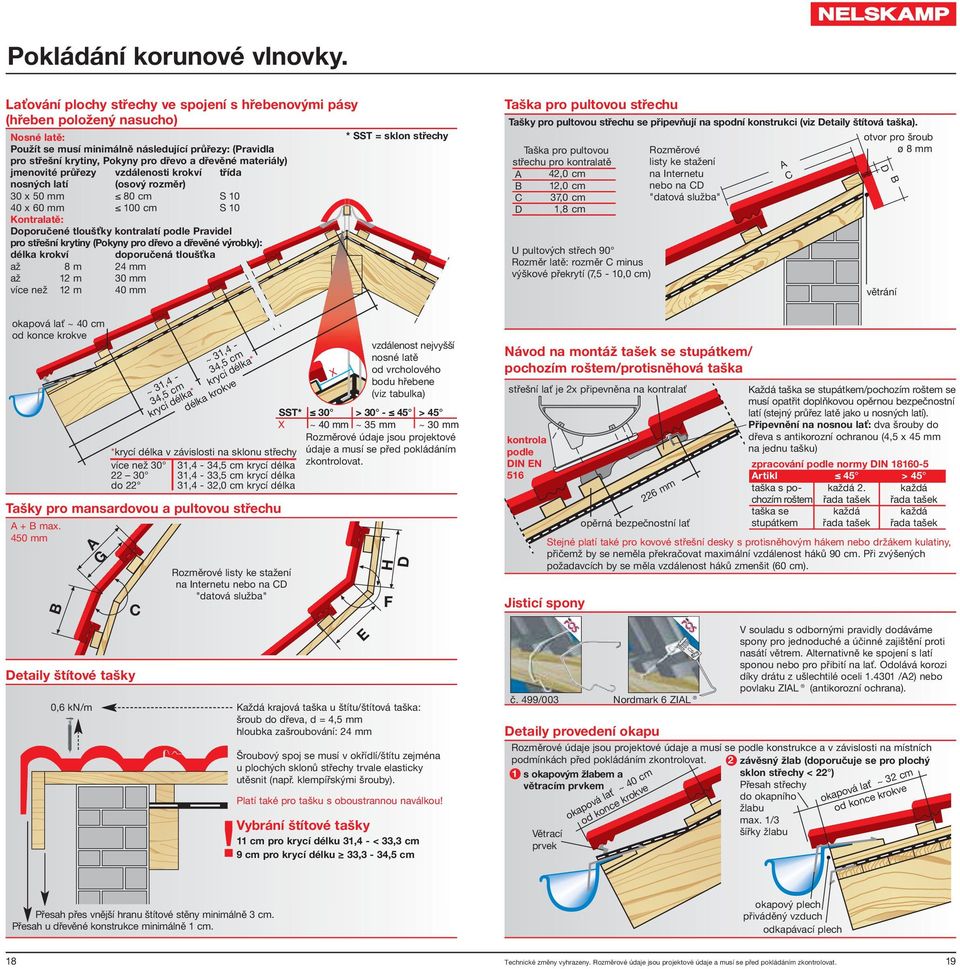 Návod na pokládání a přehled programu. Betonové střešní tašky/pálené  střešní tašky - PDF Free Download