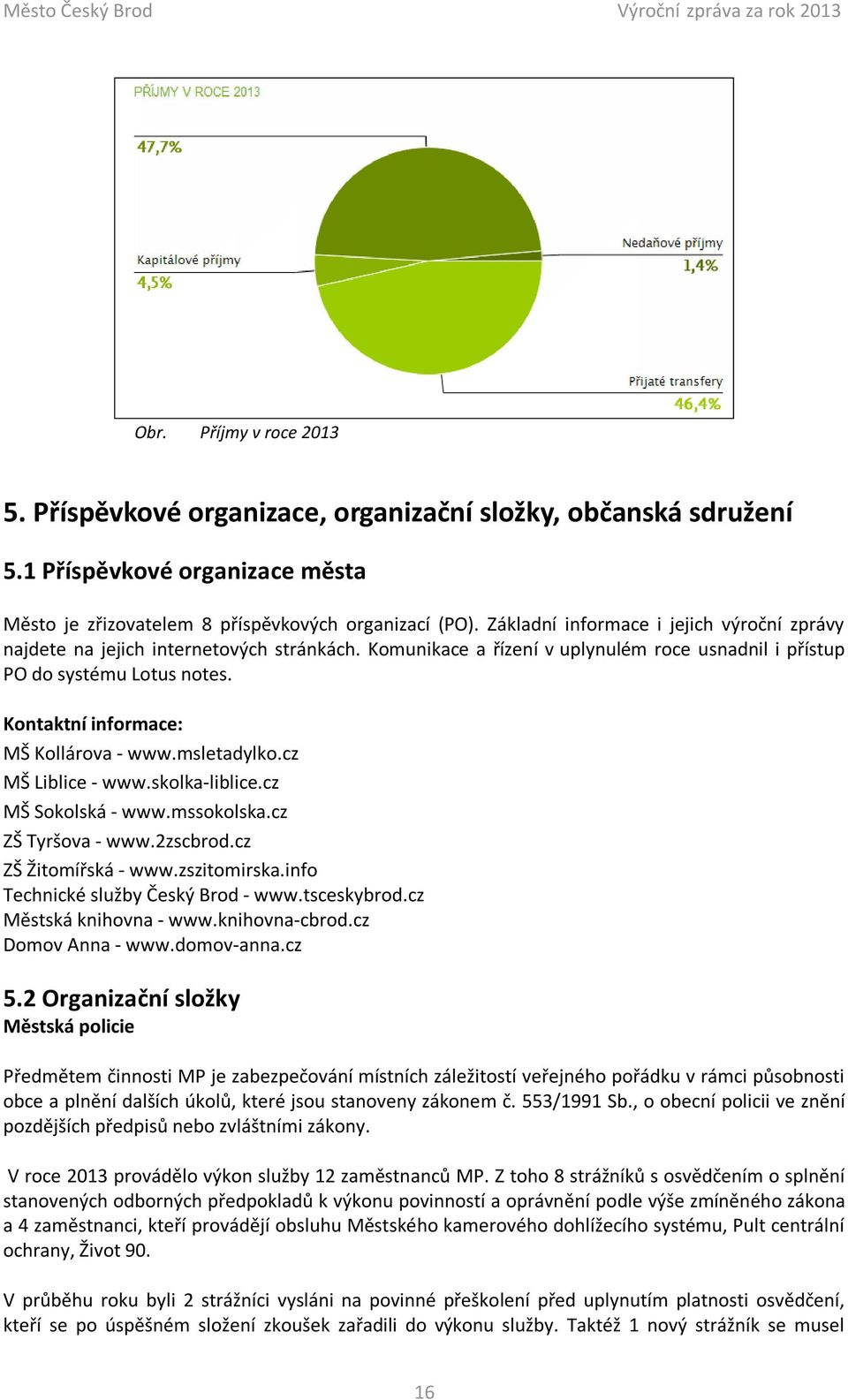 Kontaktní informace: MŠ Kollárova - www.msletadylko.cz MŠ Liblice - www.skolka-liblice.cz MŠ Sokolská - www.mssokolska.cz ZŠ Tyršova - www.2zscbrod.cz ZŠ Žitomířská - www.zszitomirska.