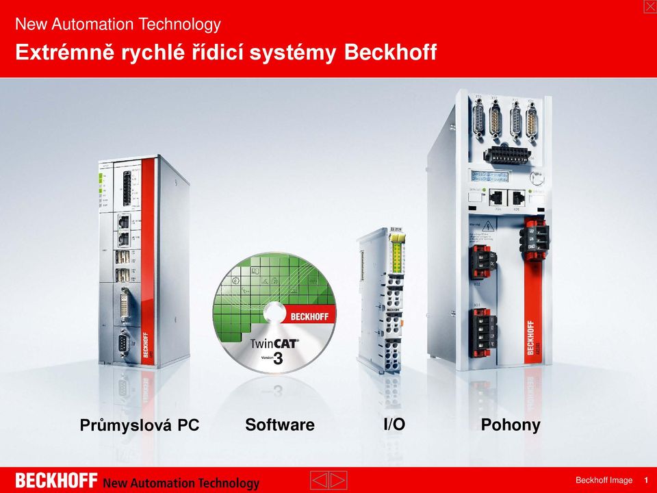 systémy Beckhoff Průmyslová