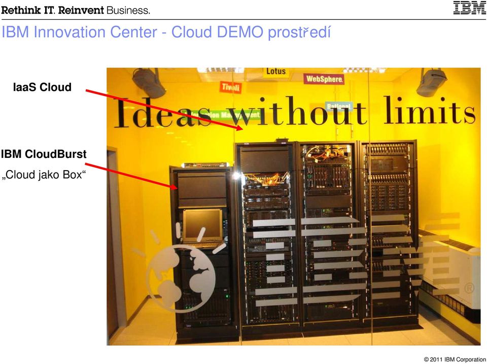 prostředí IaaS Cloud