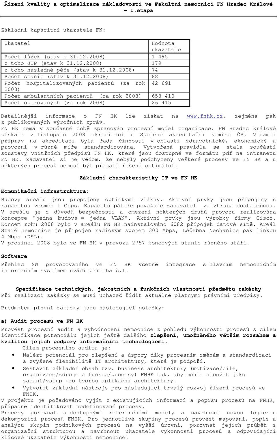 2008) 179 z toho následné péče (stav k 31.12.