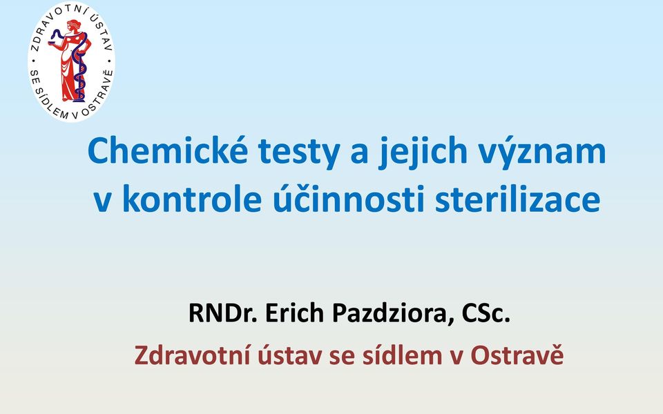 sterilizace RNDr.