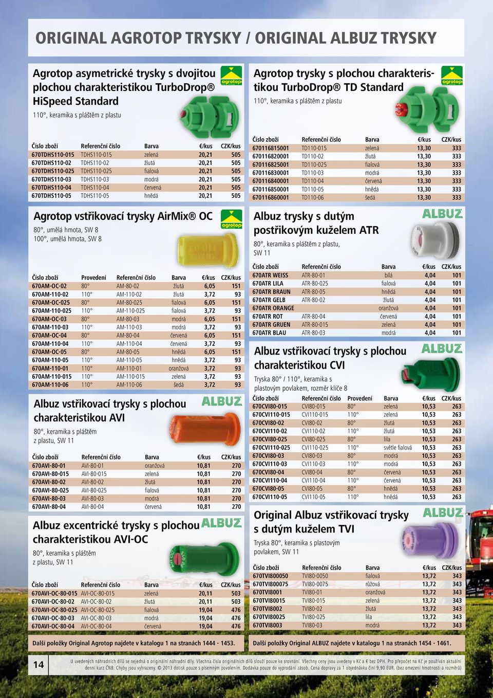 fialová 20,21 505 670THS110-03 THS110-03 modrá 20,21 505 670THS110-04 THS110-04 červená 20,21 505 670THS110-05 THS110-05 hnědá 20,21 505 grotop vstřikovací trysky irmix O 80, umělá hmota, SW 8 100,