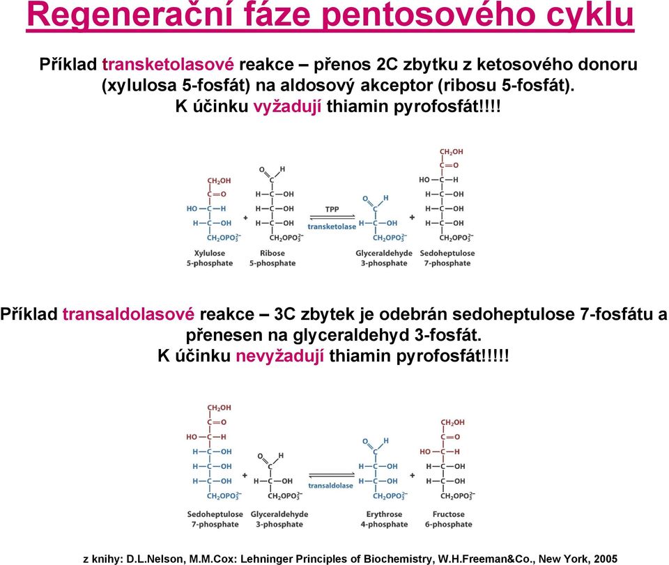 K účinku vyžadují thiamin pyrofosfát!