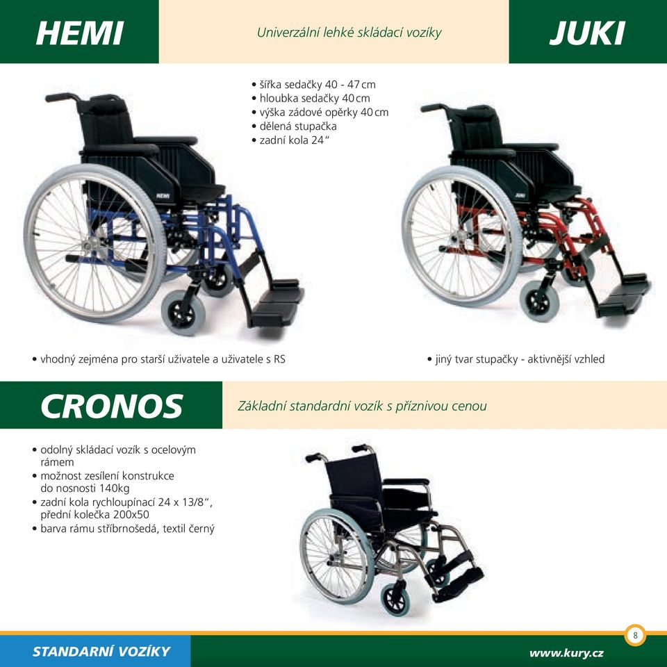Základní standardní vozík s příznivou cenou odolný skládací vozík s ocelovým rámem možnost zesílení konstrukce do nosnosti