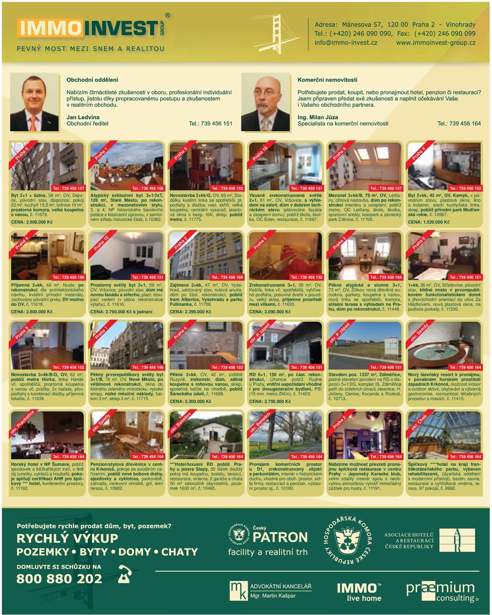 : 739 456 166 Atypický exkluzivní byt 3+1/2xT, 126 m 2, Staré Město, po rekonstrukci, v mezonetovém stylu, 3. a 4.