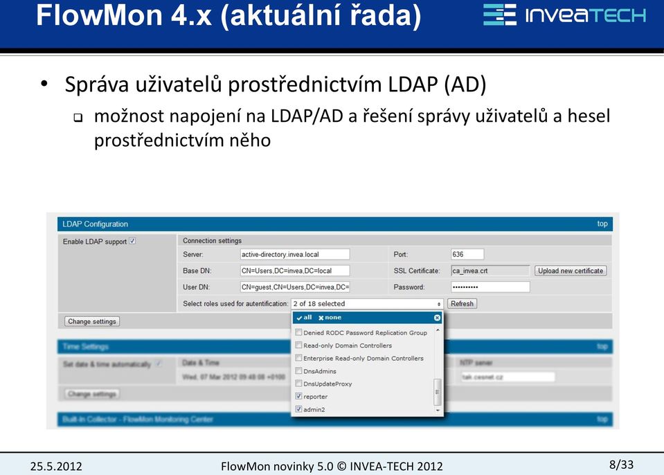 prostřednictvím LDAP (AD) možnost