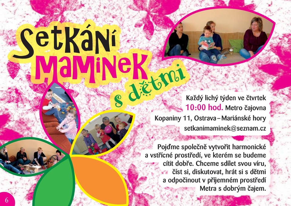 cz Pojďme společně vytvořit harmonické a vstřícné prostředí, ve kterém se budeme cítit
