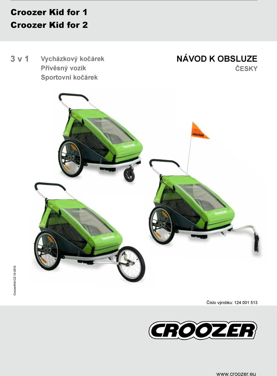 Sportovní kočárek NÁVOD K OBSLUZE ČESKY