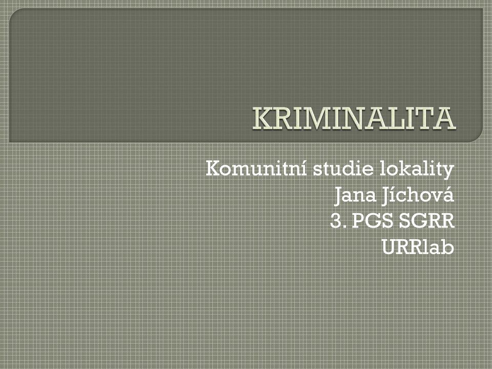 lokality Jana