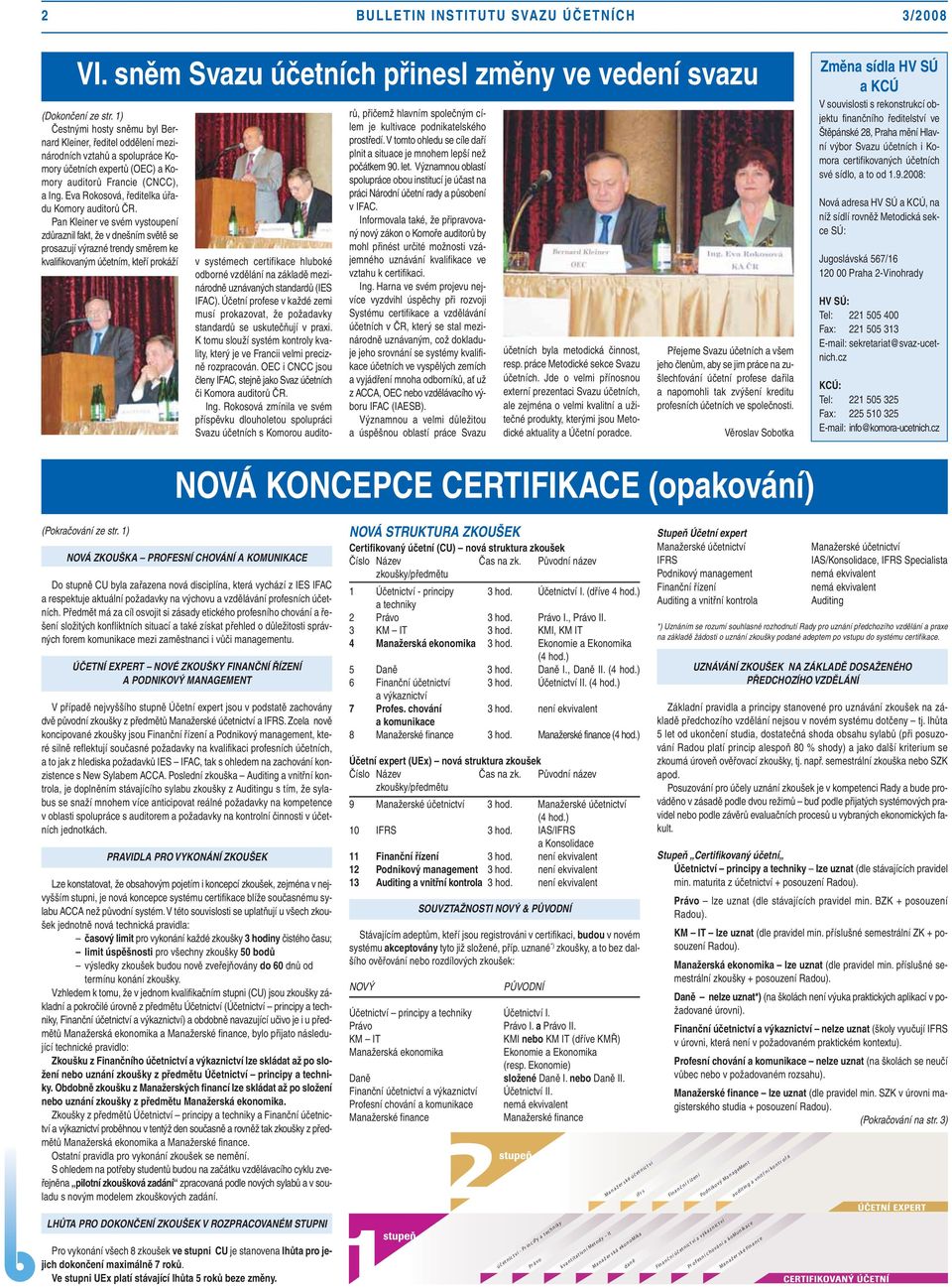 Eva Rokosová, ředitelka úřadu Komory auditorů ČR.