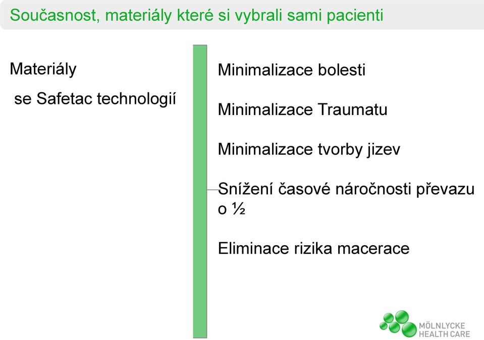 Minimalizace Traumatu Minimalizace tvorby jizev