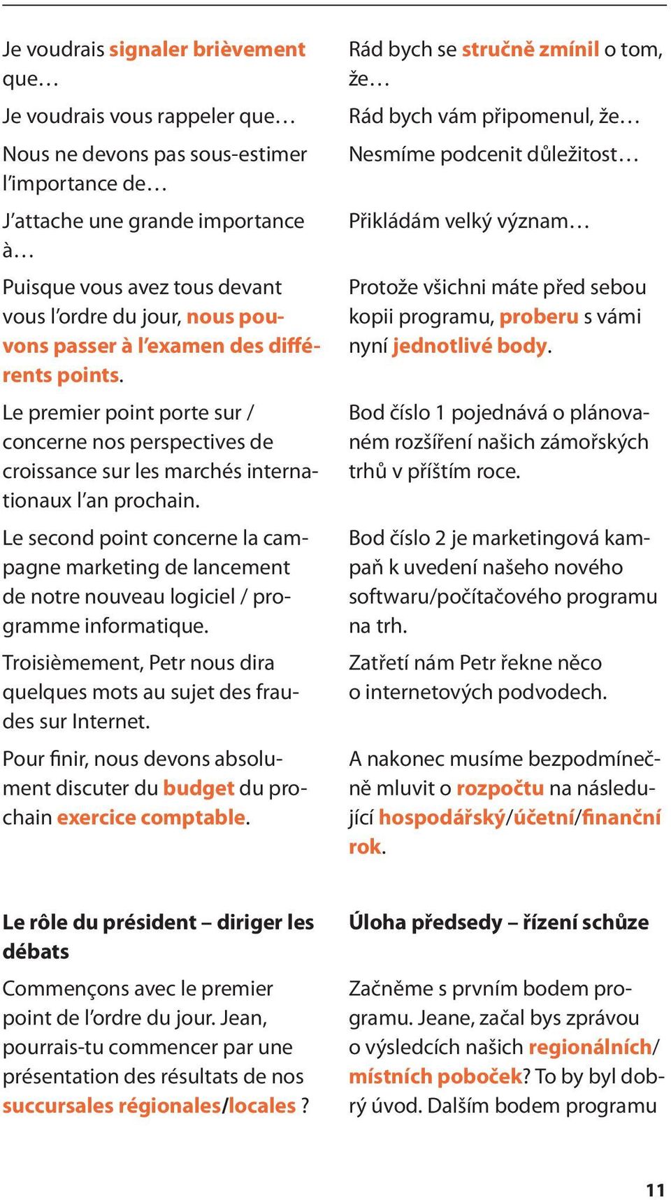 Le second point concerne la campagne marketing de lancement de notre nouveau logiciel / programme informatique. Troisièmement, Petr nous dira quelques mots au sujet des fraudes sur Internet.