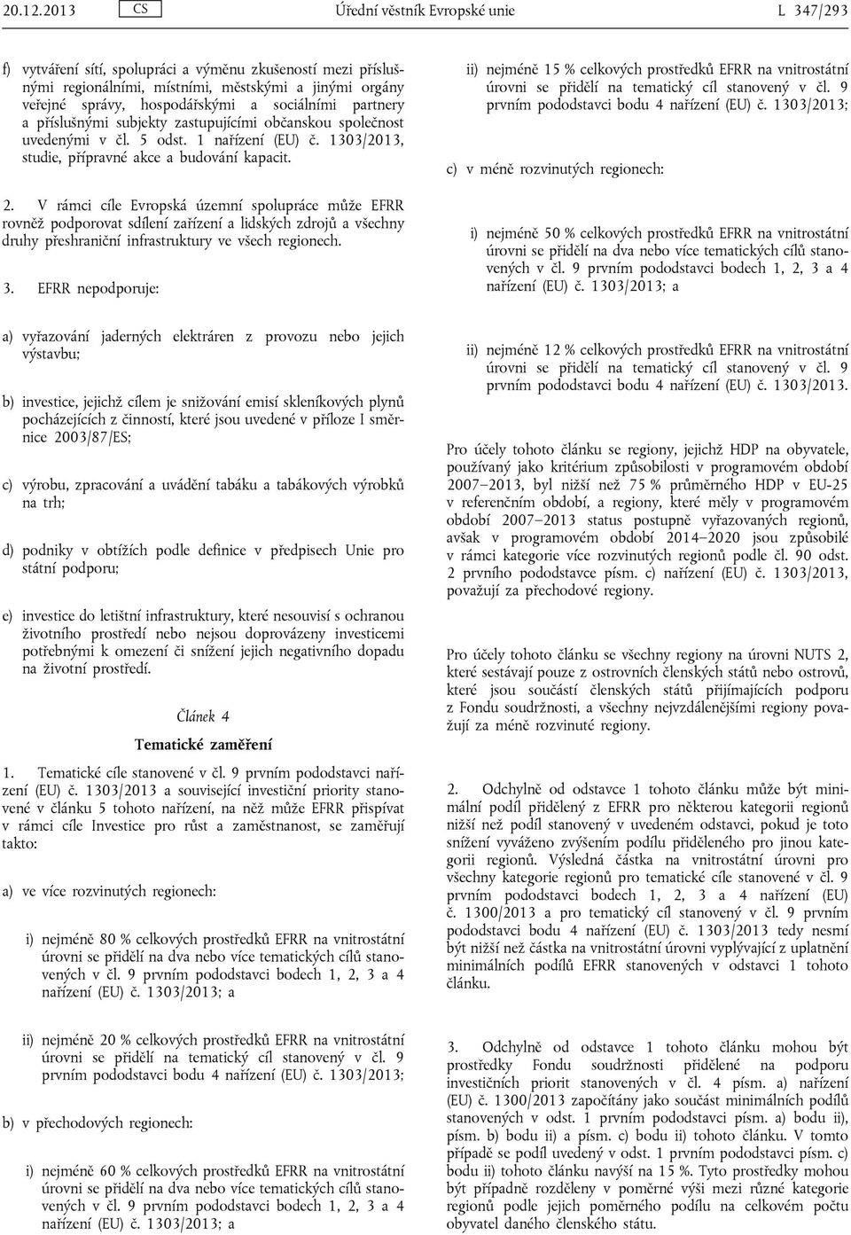 sociálními partnery a příslušnými subjekty zastupujícími občanskou společnost uvedenými v čl. 5 odst. 1 nařízení (EU) č. 1303/2013, studie, přípravné akce a budování kapacit. 2.