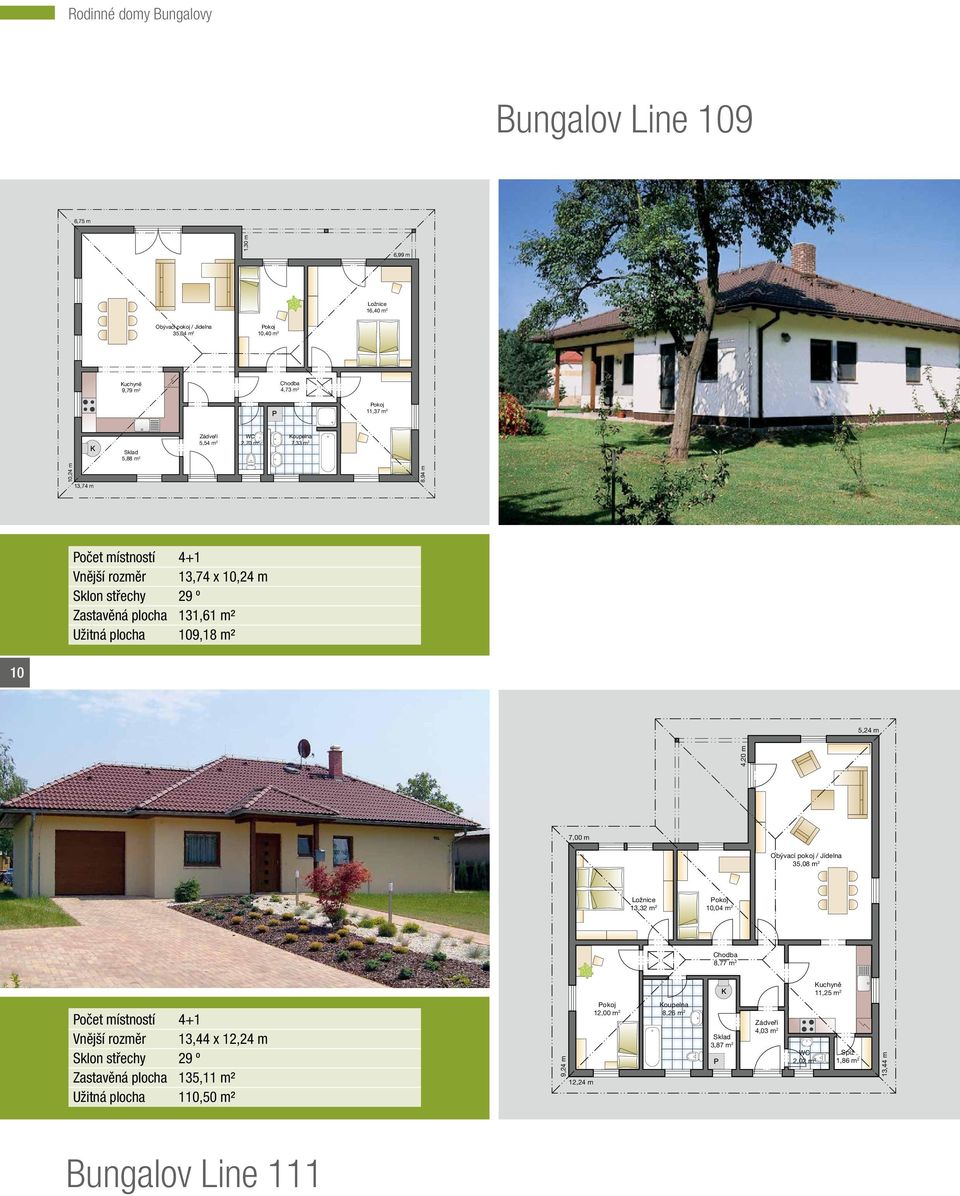 m 8,94 m 7,00 m 35,08 m 2 13,32 m 2 10,04 m 2 8,77 m 2 11,25 m 2 Vnější rozměr 13,44 x 12,24 m Zastavěná plocha 135,11 m²