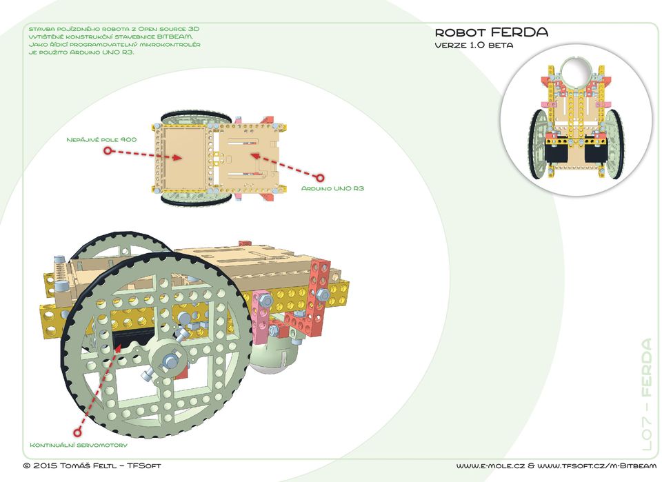 robot FERDA verze 1.