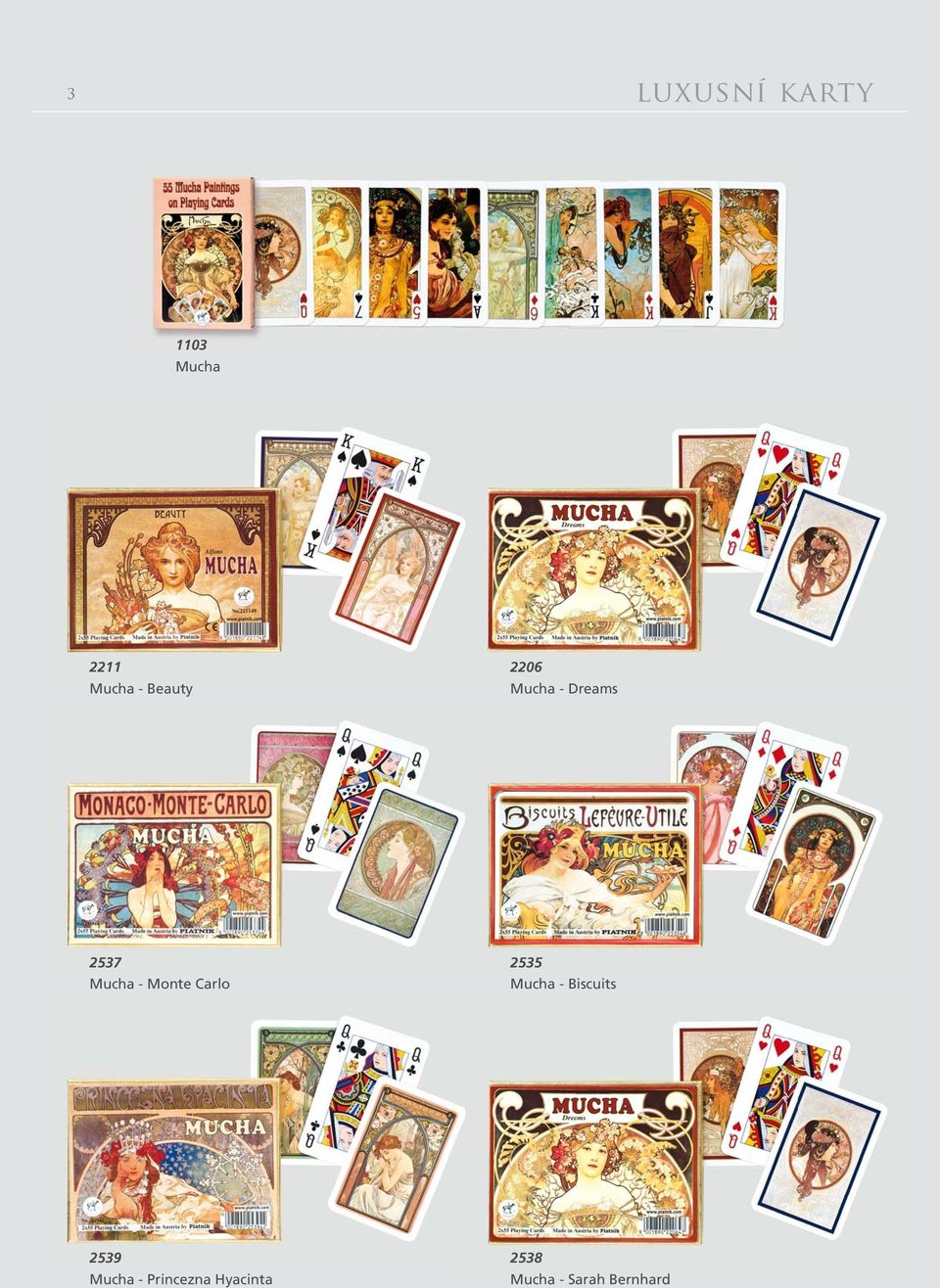 Monte Carlo 2535 Mucha - Biscuits 2539