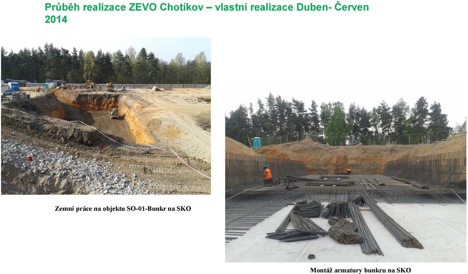 2014 Zemní práce na objektu