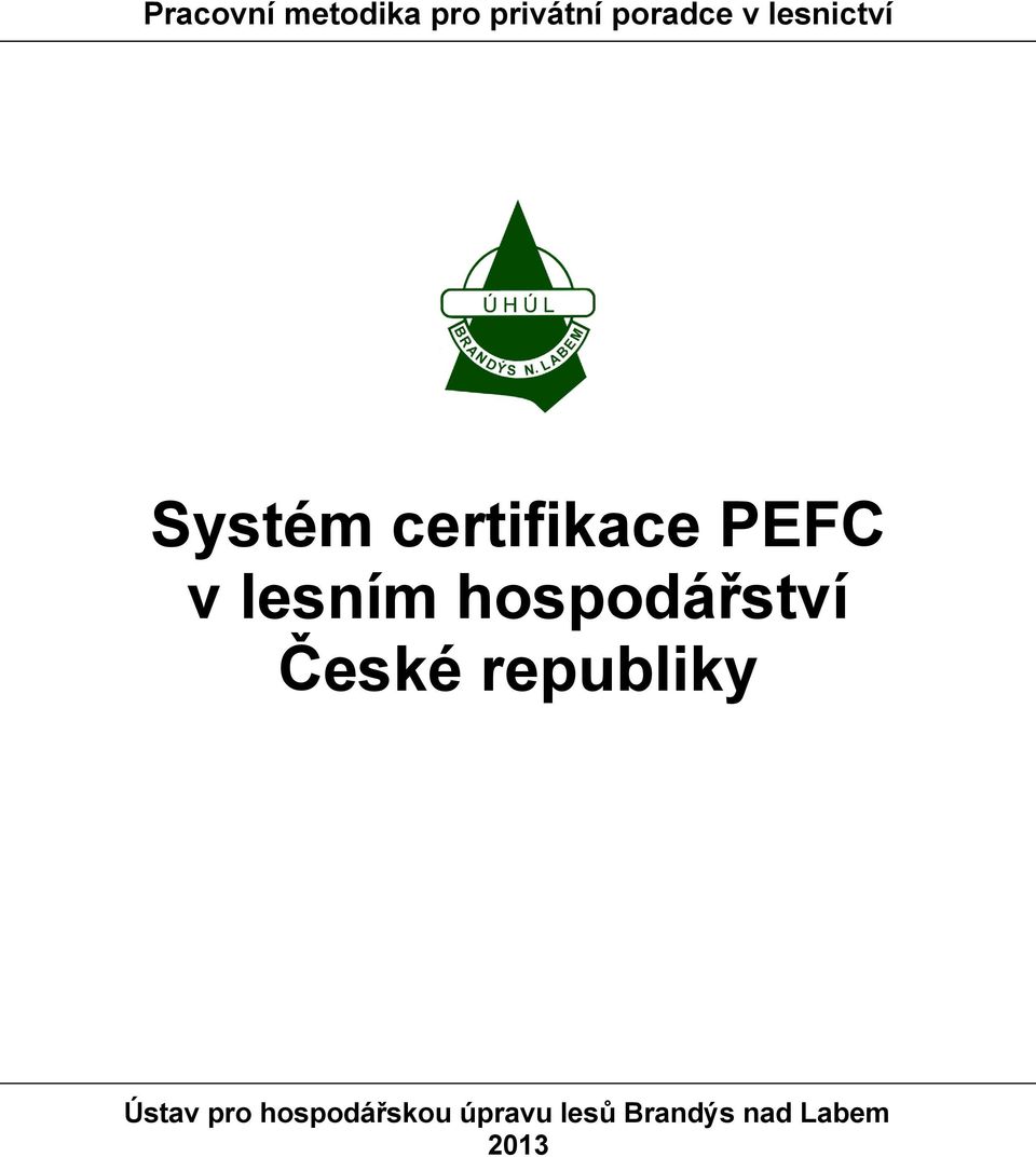 hospodářství České republiky Ústav pro