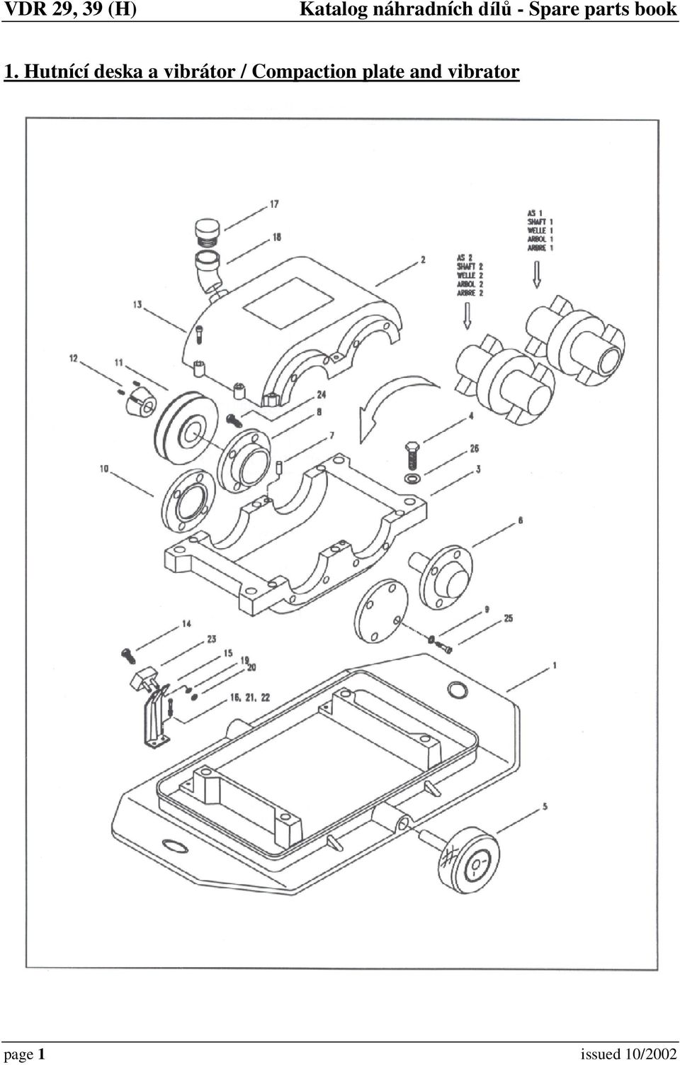 Compaction plate and