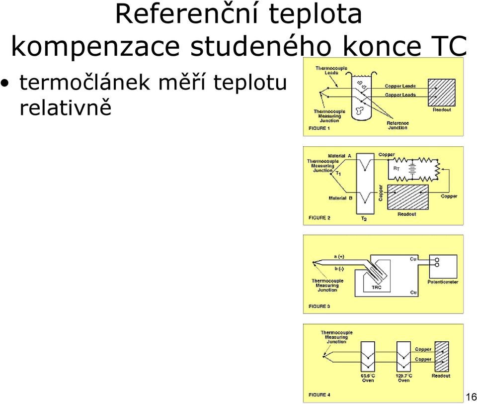 konce TC termočlánek