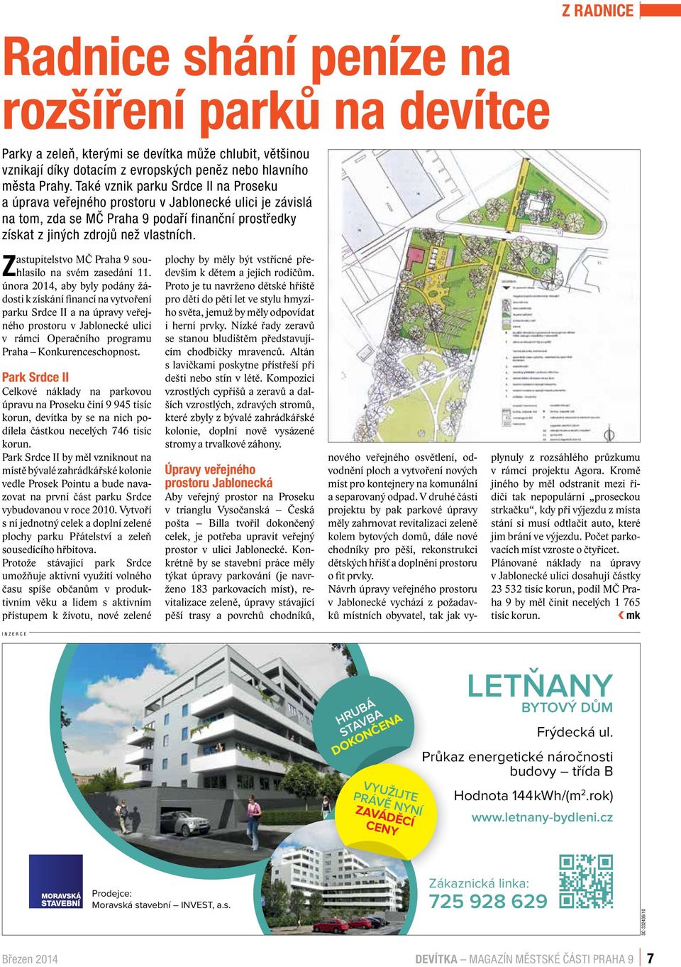 Zastupitelstvo MČ Praha 9 souhlasilo na svém zasedání 11.