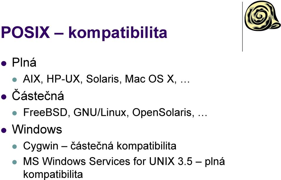 OpenSolaris, Windows Cygwin částečná