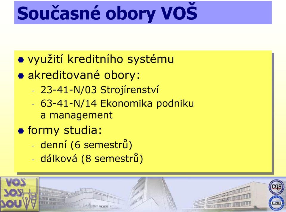 63-41-N/14 Ekonomika podniku a management formy