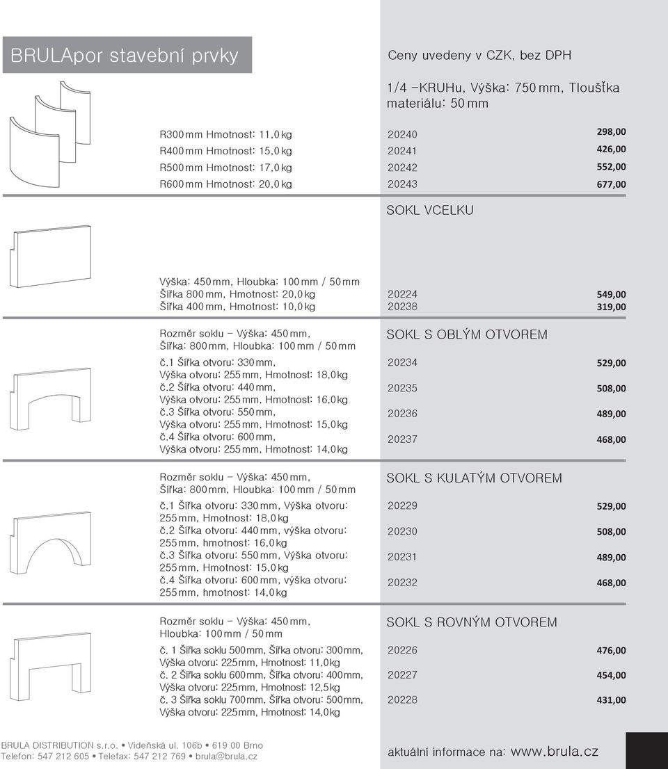 Hloubka: 100 mm / 50 mm č.1 Šířka otvoru: 330 mm, Výška otvoru: 255 mm, Hmotnost: 18,0 kg č.2 Šířka otvoru: 440 mm, Výška otvoru: 255 mm, Hmotnost: 16,0 kg č.