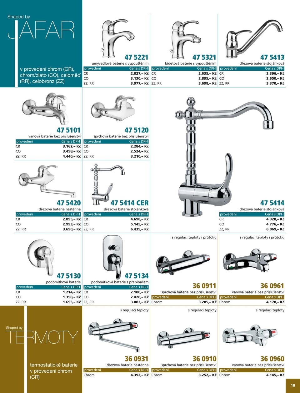 Baterie FIORE. Katalog a ceník - PDF Free Download