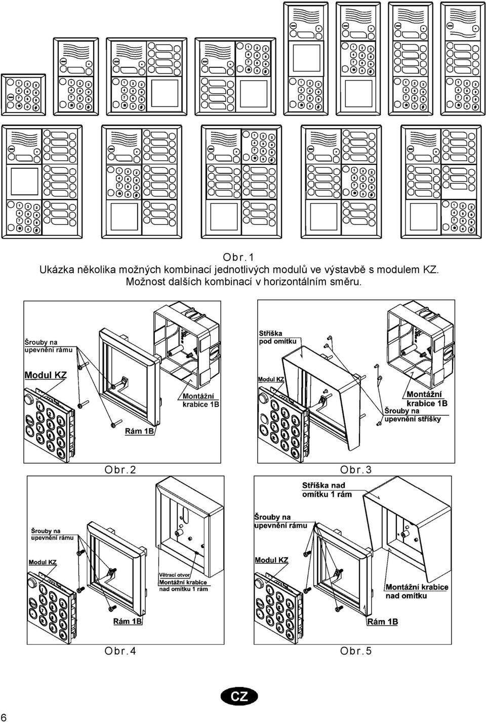 modulem KZ.