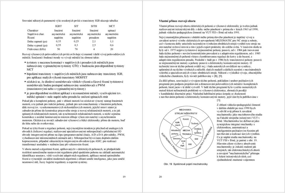 polovodičových prvků ovlivňje významně i další vývoj polovodičových měničů.