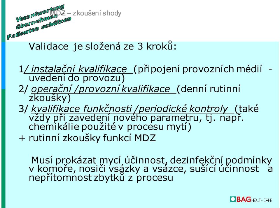 vždy při zavedení nového parametru, tj. např.