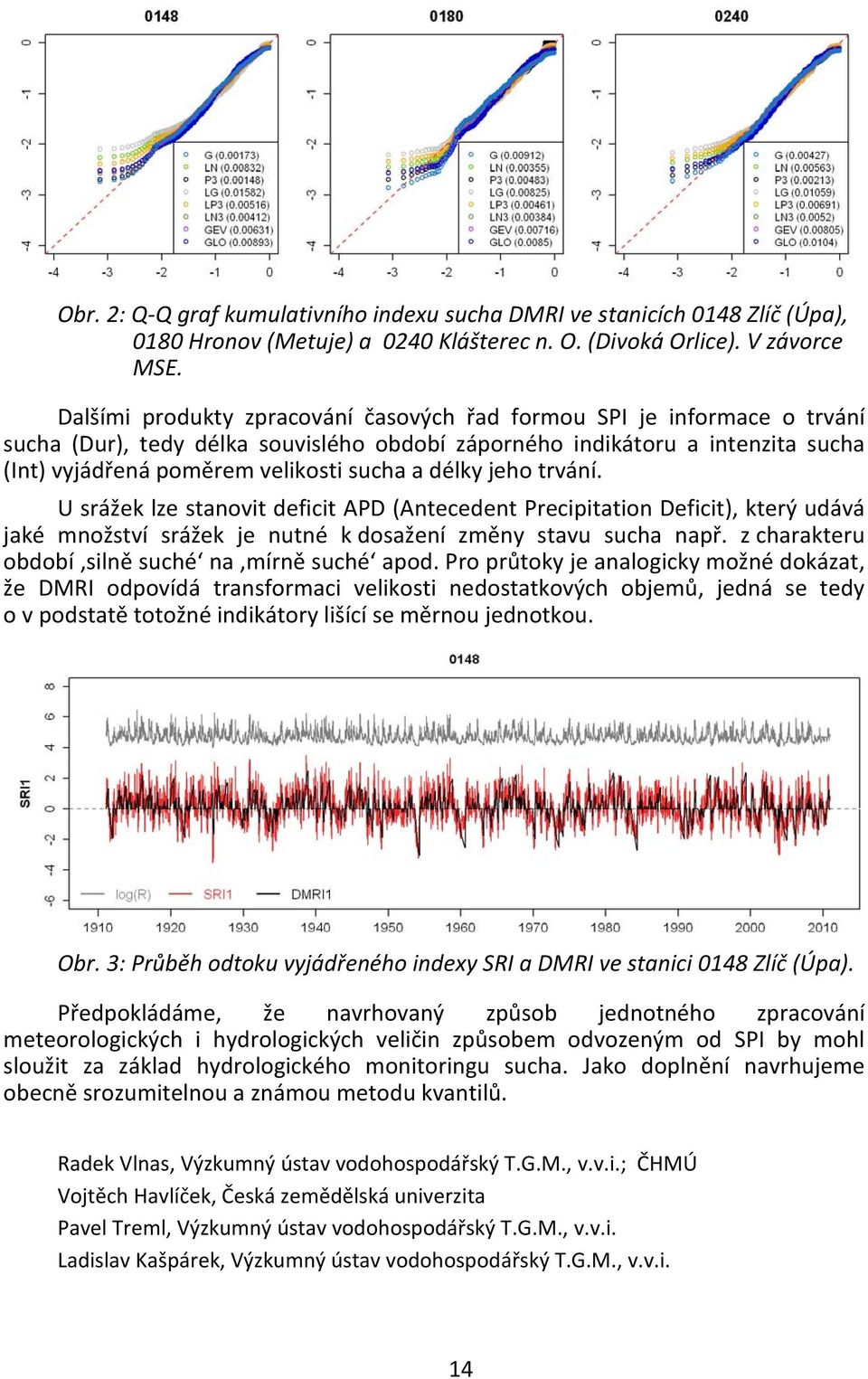 délky jeho trvání. U srážek lze stanovit deficit APD (Antecedent Precipitation Deficit), který udává jaké množství srážek je nutné k dosažení změny stavu sucha např.