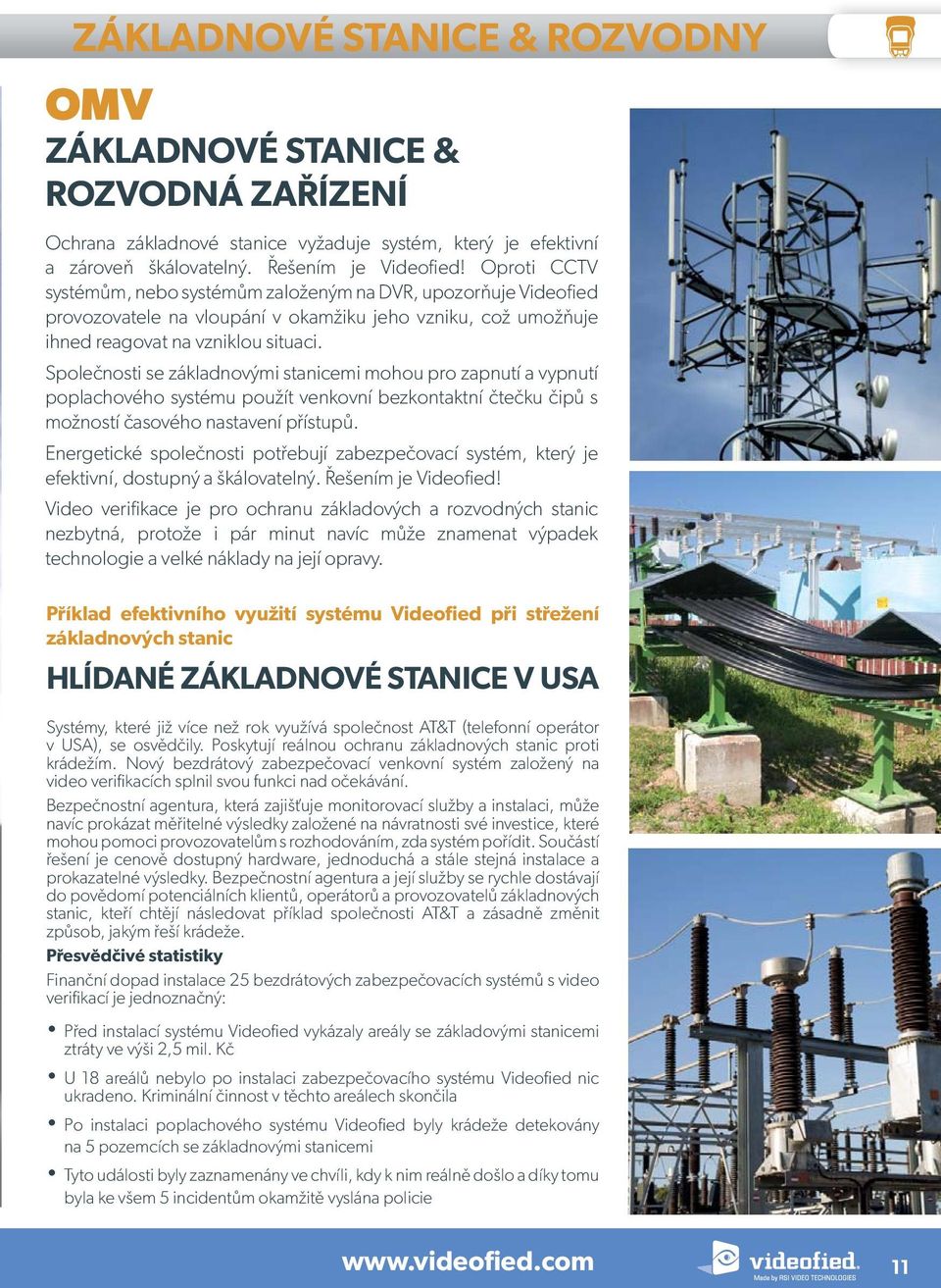 Společnosti se základnovými stanicemi mohou pro zapnutí a vypnutí poplachového systému použít venkovní bezkontaktní čtečku čipů s možností časového nastavení přístupů.