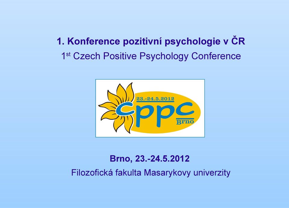 Conference Brno, 23.-24.5.