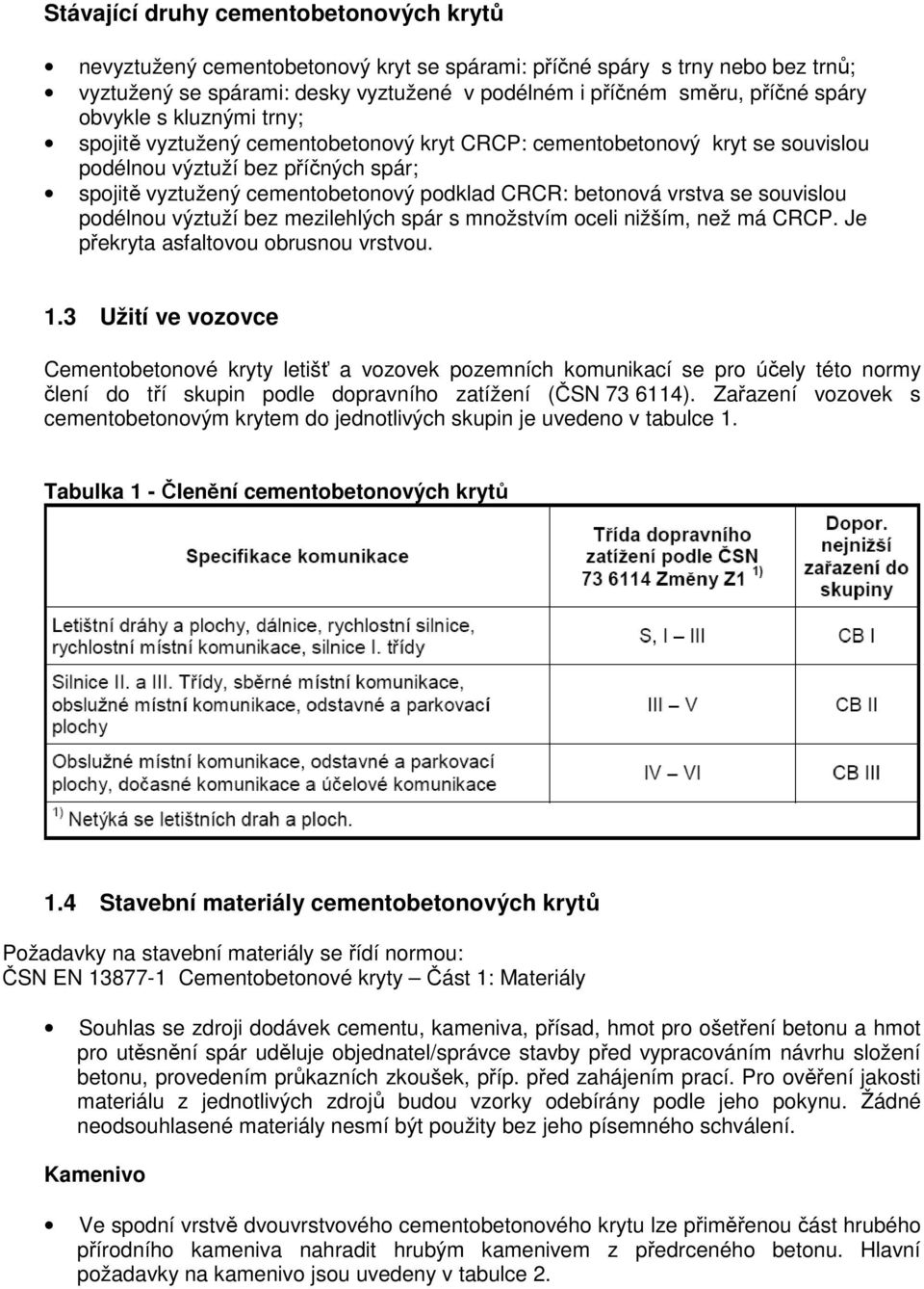 vrstva se souvislou podélnou výztuží bez mezilehlých spár s množstvím oceli nižším, než má CRCP. Je překryta asfaltovou obrusnou vrstvou. 1.