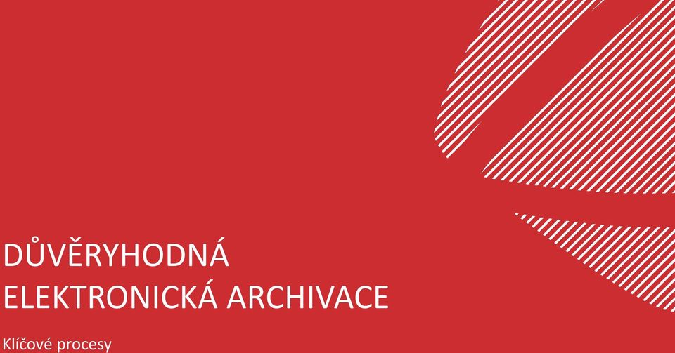 ARCHIVACE