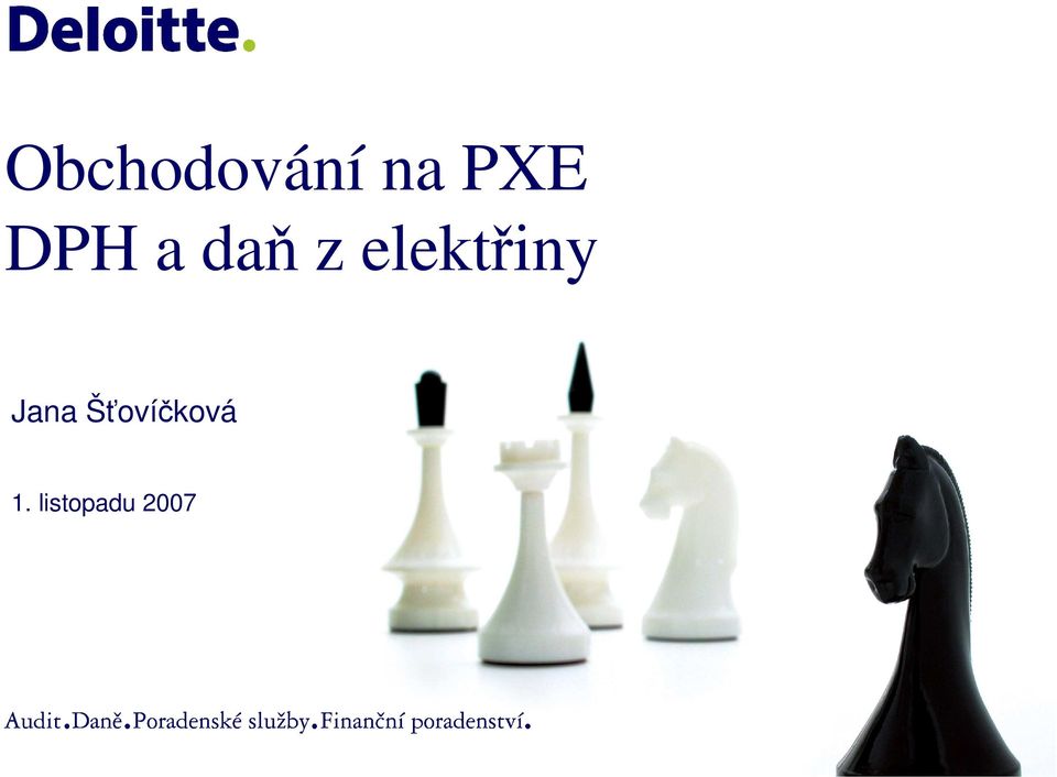 a daň z elektřiny Jana
