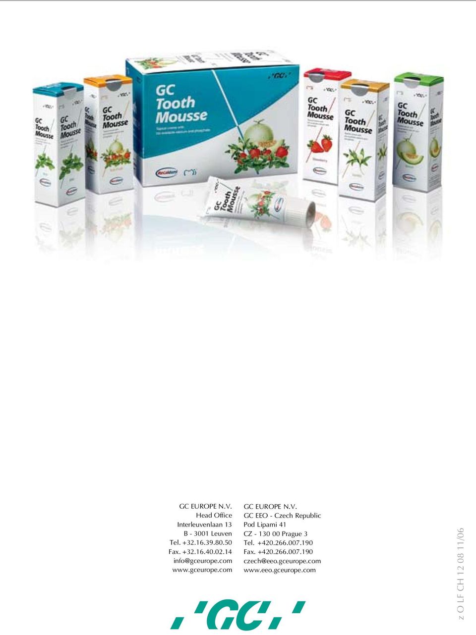 GC EEO - Czech Republic Pod Lipami 41 CZ - 130 00 Prague 3 Tel. +420.266.007.