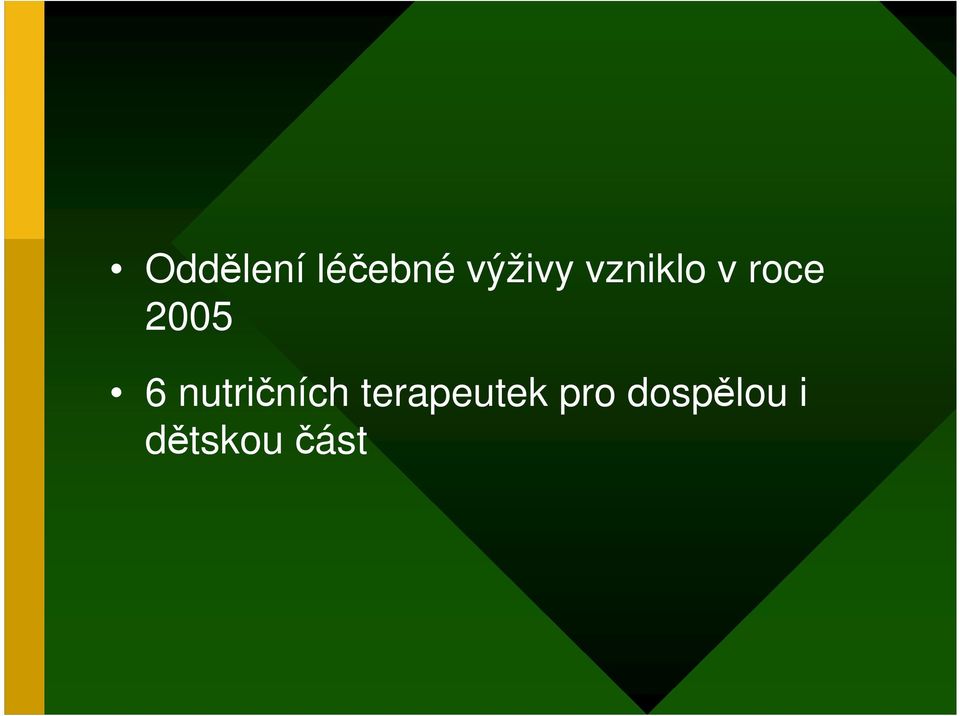 nutričních terapeutek