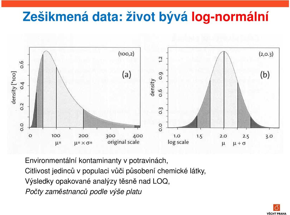 jedinců v populaci vůči působení chemické látky,