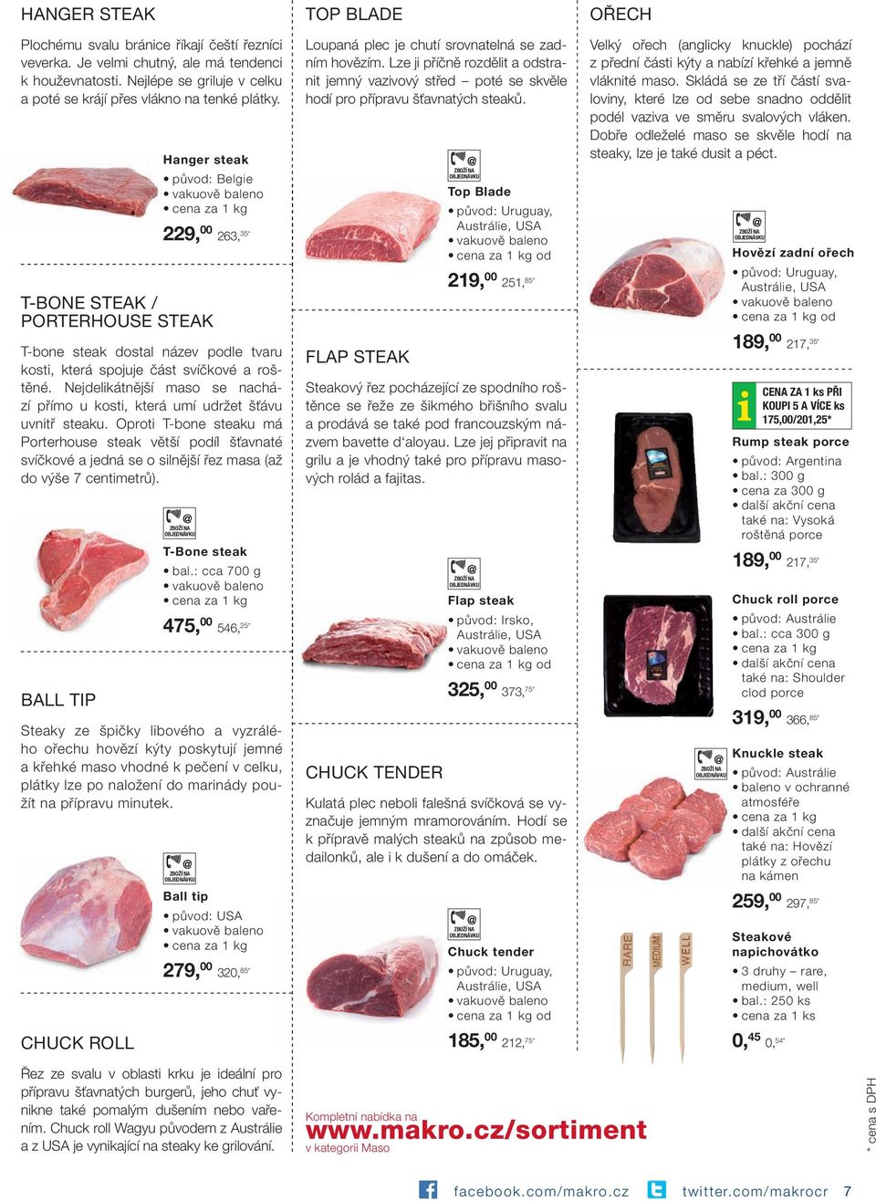 Nejdelikátnější maso se nachází přímo u kosti, která umí udržet šťávu uvnitř steaku.